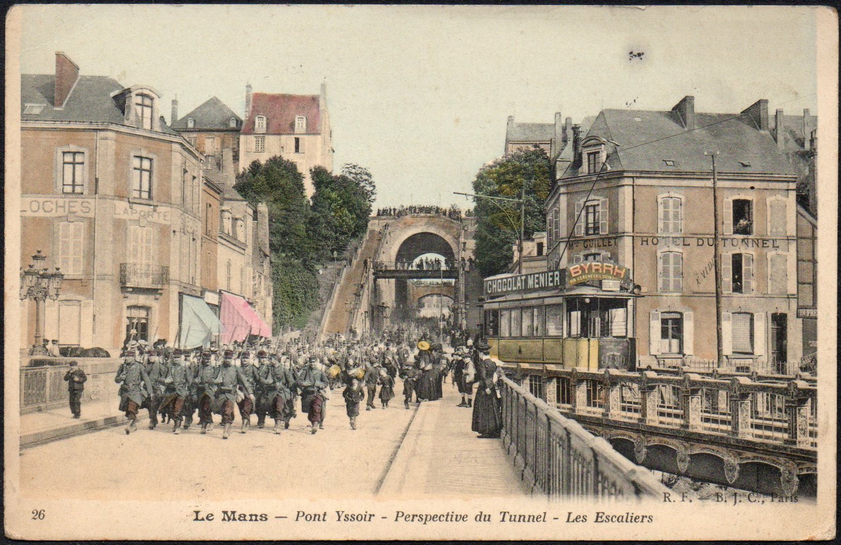 Le Mans Pont en X - Tramways de la Sarthe et de la Ville